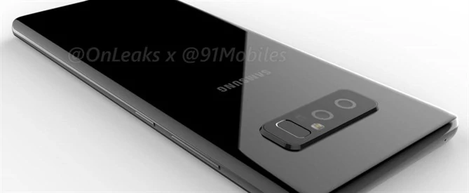 Samsung Galaxy Note 8 na renderze Onleaks