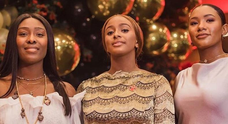 The Otedola sisters, Tolani, Florence (DJ Cuppy) and Temi [MissPetiteNigeria]