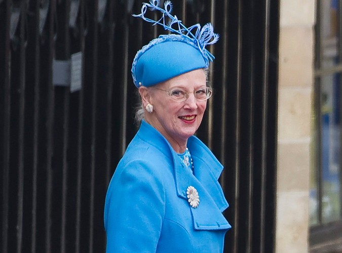 Nasycony niebieski wybrała królowa Danii Małgorzata II