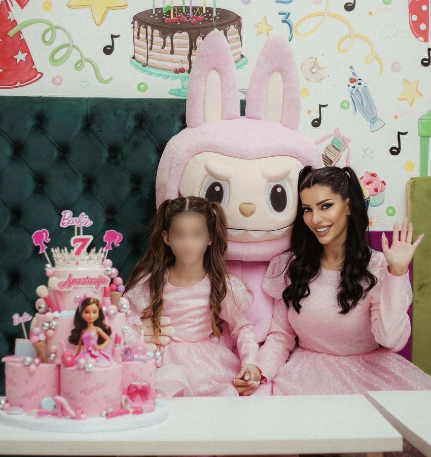 Aleksandra Nikolić proslavila ćerki rođendan