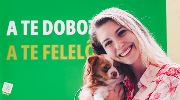 Dallos Bogi, az ismert és népszerű énekesnő is szívügyének tekinti a környezet- és állatvédelmet
