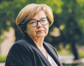 Grażyna Łuczak, sędzia w stanie spoczynku, ostatnio orzekała w Sądzie Okręgowym w Tarnobrzegu