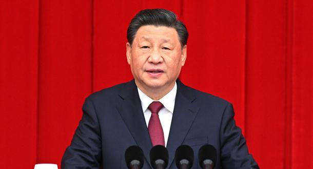 Prezydent Chin Xi Jinping. Pekin, 31 grudnia 2021 r.