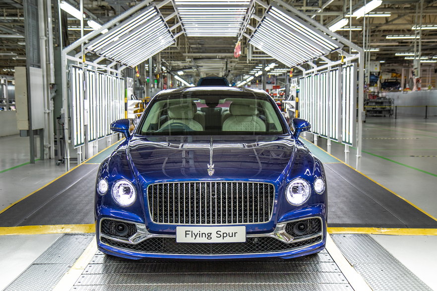 Fabryka Bentleya w Crewe – kontrola jakości