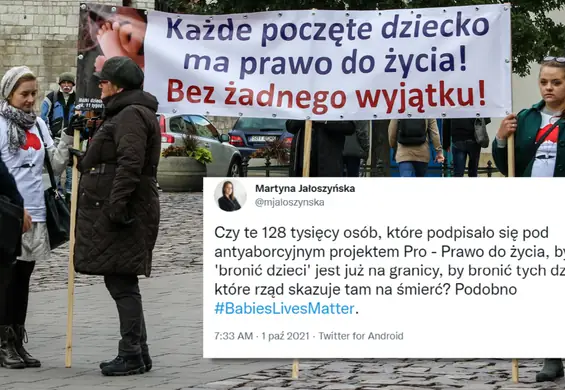 #BabiesLivesMatter: co to oznacza i kto się utożsamia z tym hasztagiem