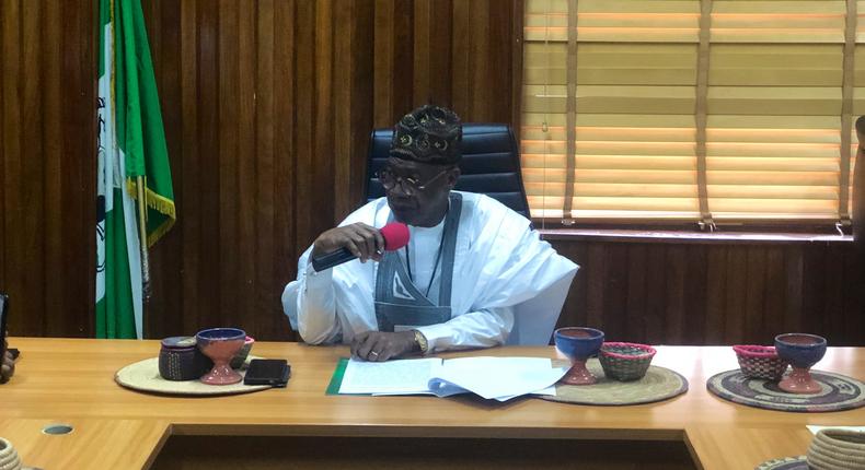 Minister of Information and Culture, Lai Mohammed [Twitter/@LaiMohammed]