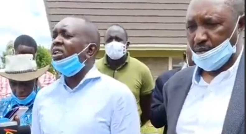 MPs Oscar Sudi and Kimani Ngunjiri