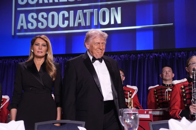 Melanija i Donald Tramp