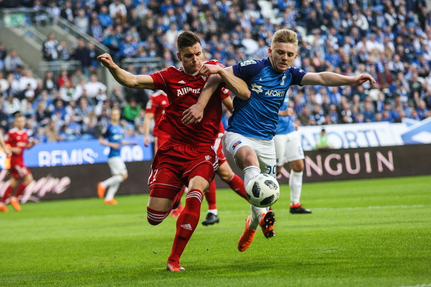 Lech Poznan - Gornik Zabrze, pilka nozna, ekstraklasa, Polish Football Extraleague 