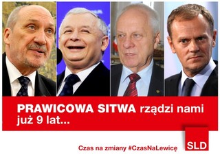 Kampania SLD przeciwko PiS i PO: Prawicowa sitwa rządzi już 9 lat