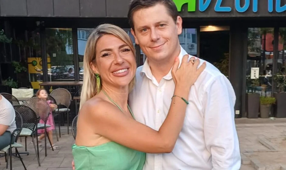 Jovana Jeremić sa bivšim mužem