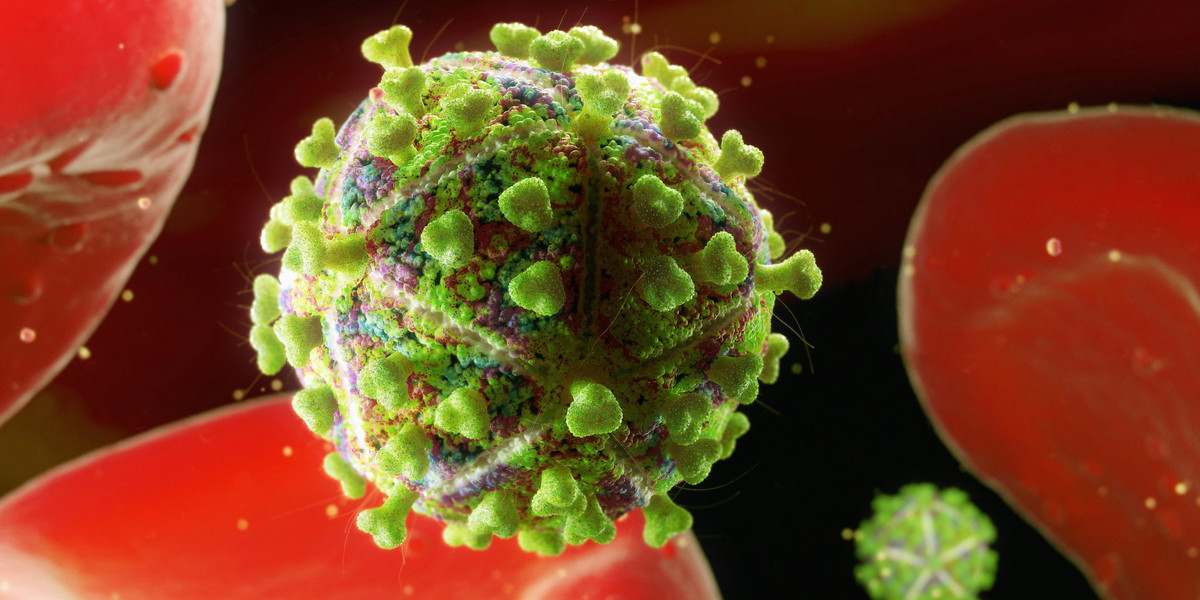 Ten zielony twór to wirus HIV. Ty i on to niekoniecznie dwa różne światy. Codziennie trzy osoby dowiadują się o zakażeniu HIV