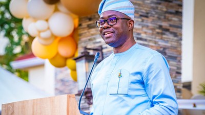 Oyo state Governor, Seyi Makinde. [Twitter/@SeyiMakinde]