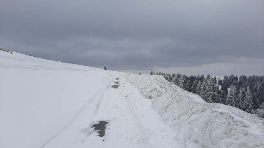 Sneg u aprilu na Goliji