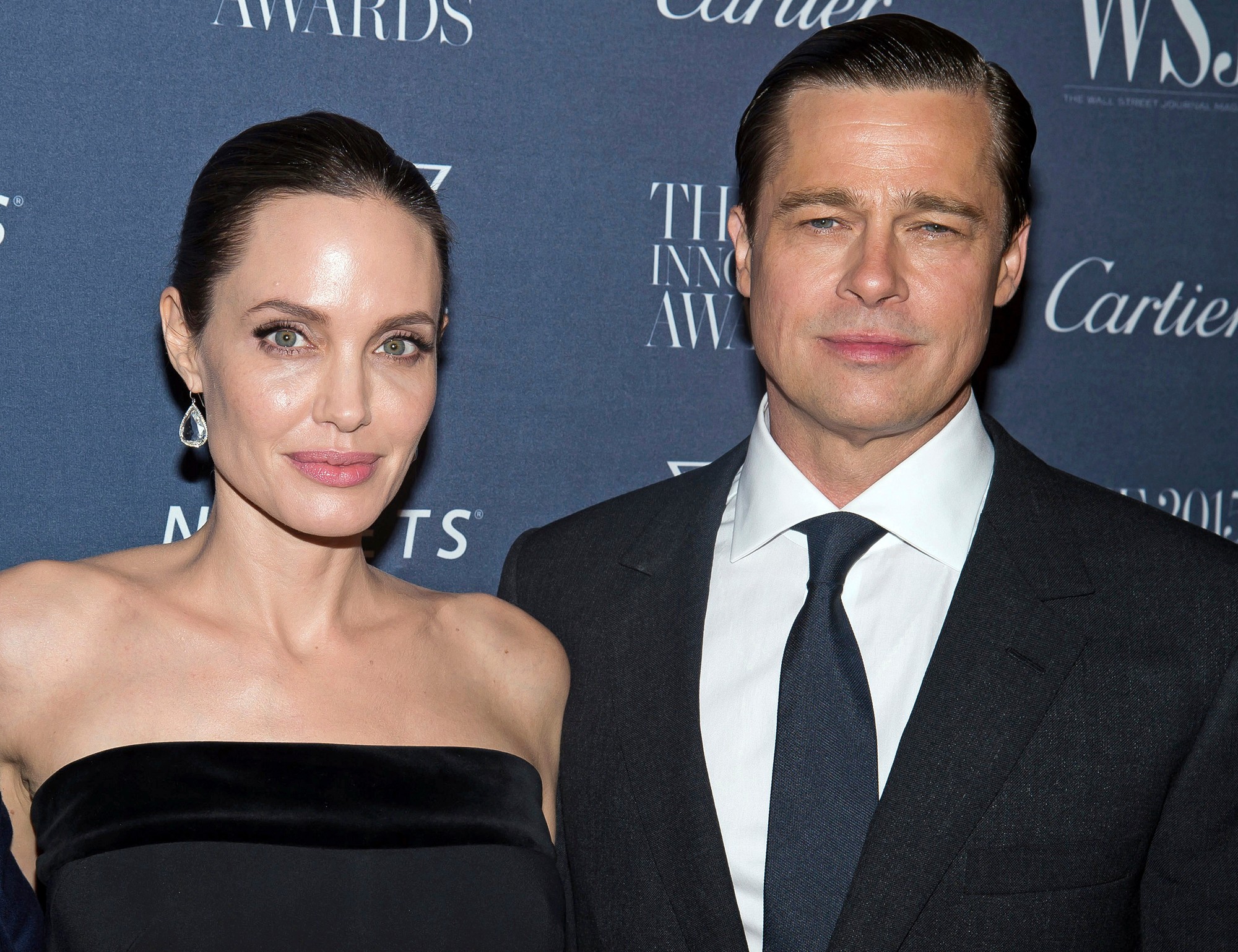 Angelina Jolie a Brad Pitt.