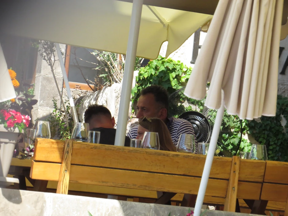 Vlade Divac sa ženom
