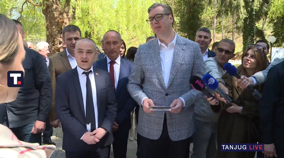 Predsednik u obilasku Sokobanje