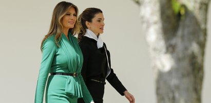 Melania spotkała się z królową. Nie miała z nią szans!