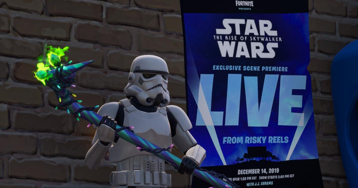 Kino w Fortnite pokaże przedpremierowo scenę z filmu Star Wars