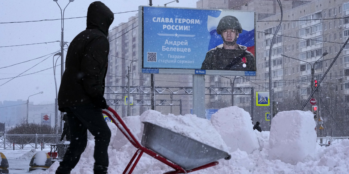 Rosja mierzy się z atakiem zimy
