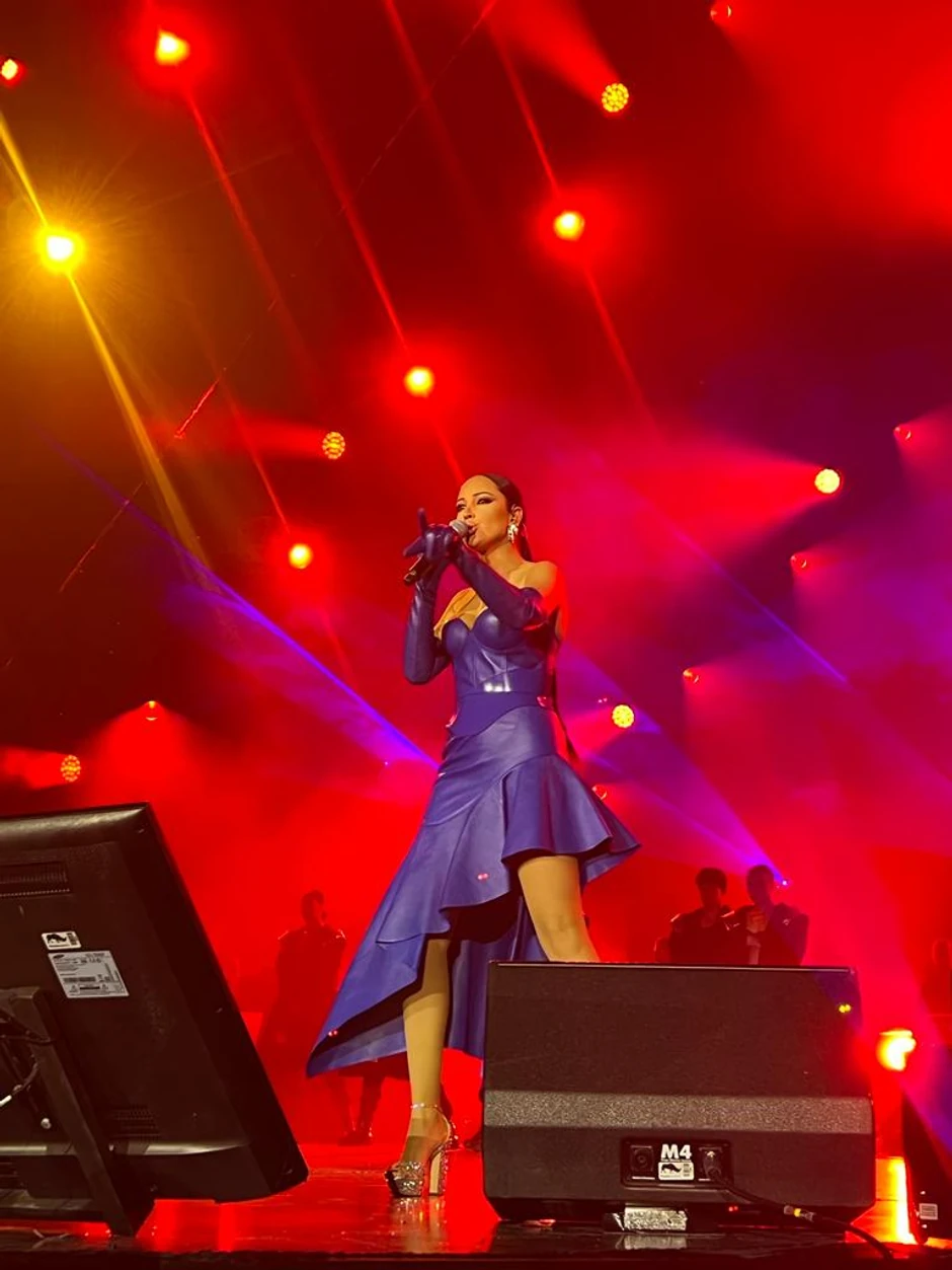 Aleksandra Prijović na koncertu u Zagrebu