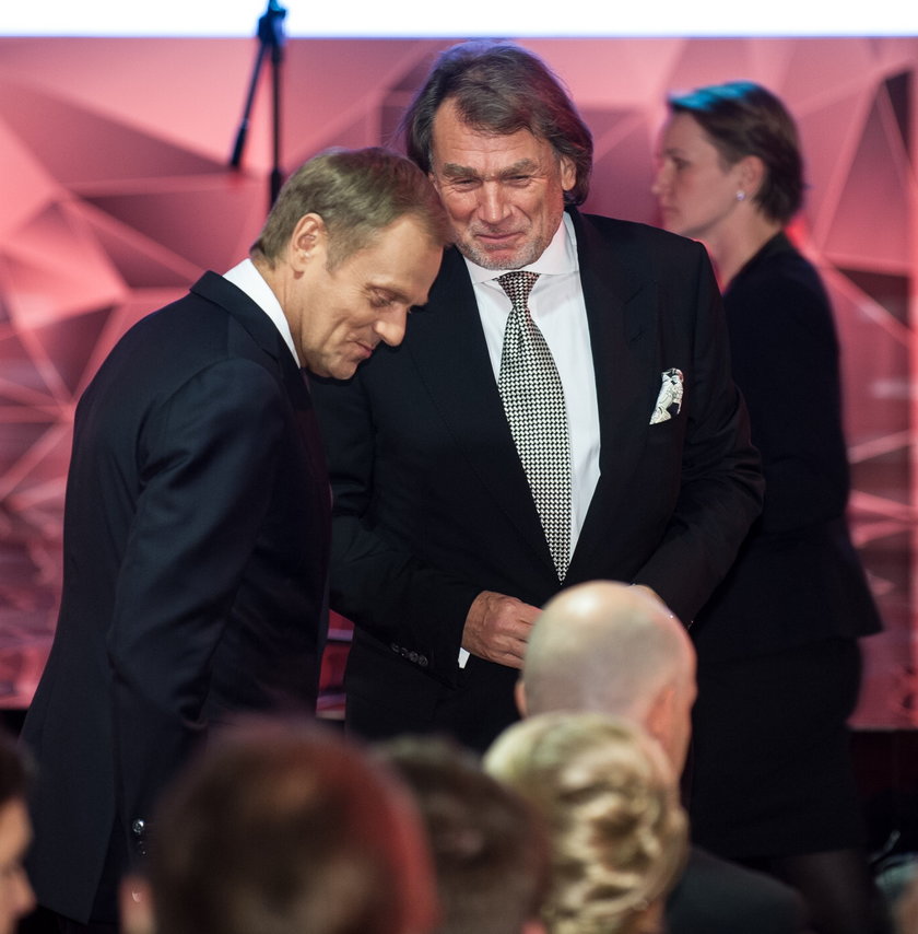 Jan Kulczyk i Donald Tusk