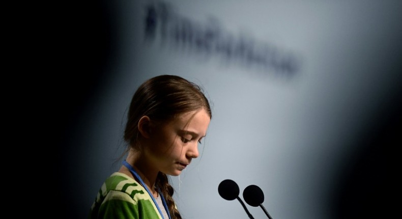 Greta Thunberg told delegates at the UN climate talks that their promises were still far short of what was needed