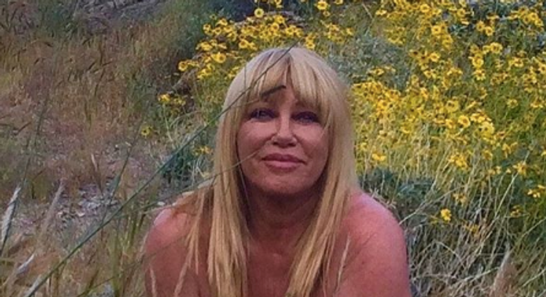 Suzanne Somers Poses Naked For Her 73rd Birthday