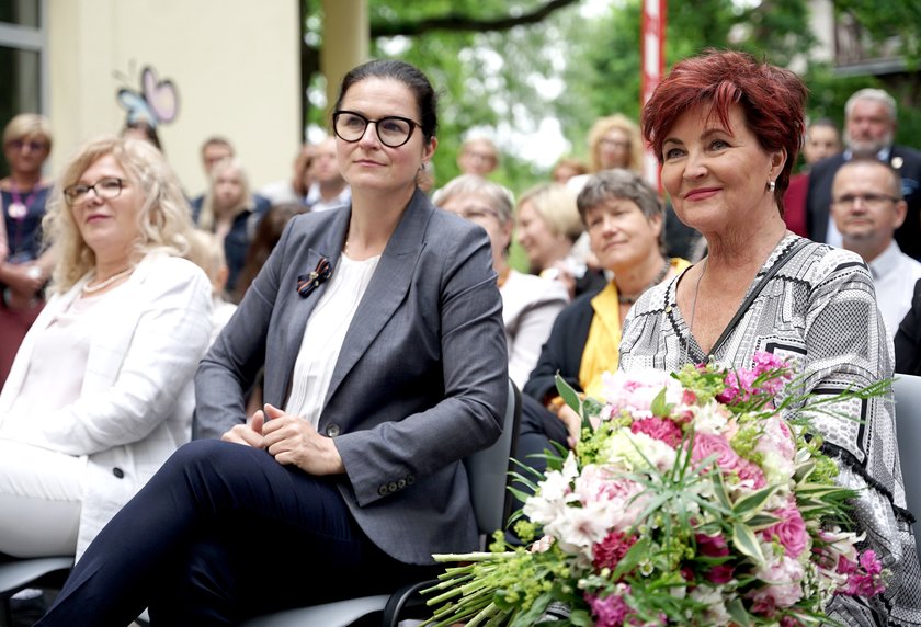 Tak Jolanta Kwaśniewska świętowała imieniny. Otworzyła po remoncie klinikę dla dzieci chorych na raka