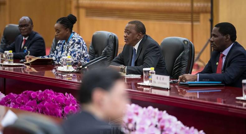 Uhuru releases statement after first round of negotiations with China 