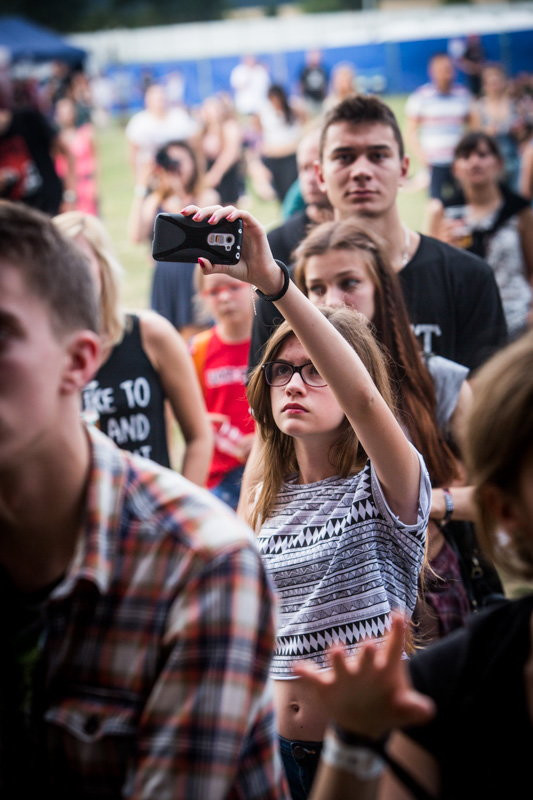 Jarocin 2015: publiczność na koncercie Curly Heads