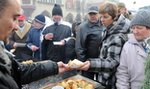 Wielka wigilia dla potrzebujących na rynku