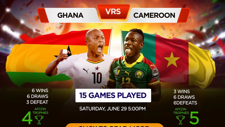 LIVE Updates: Cameroon vs Ghana