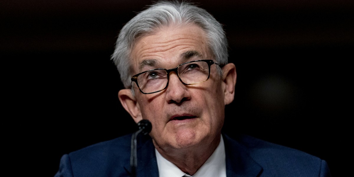 Prezes Rezerwy Federalnej, Jerome Powell w czasie posiedzenia Komisji Bankowej w Senacie USA