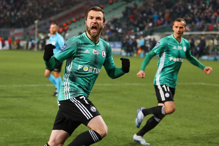 Ekstraklasa 21. kolejka Legia Warszawa - ŁKS Łódź