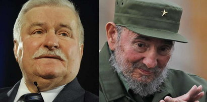 Szok! Wałęsa chwali Castro!
