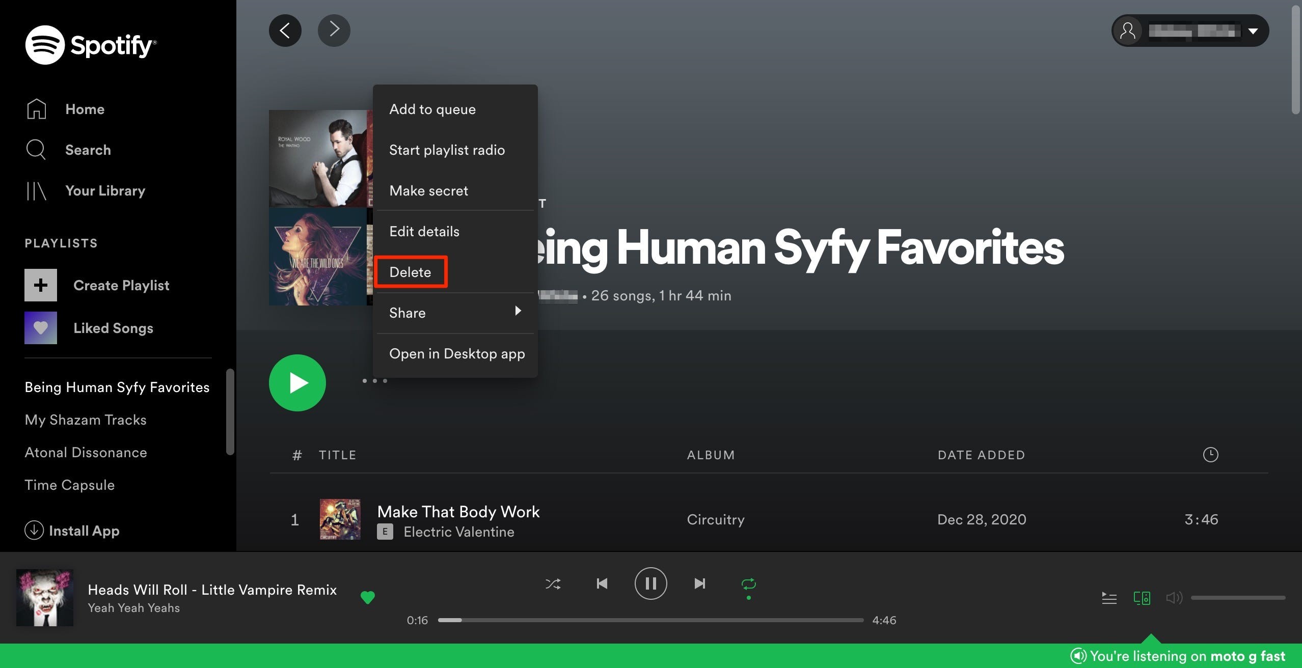How to delete Spotify playlists and clean up your