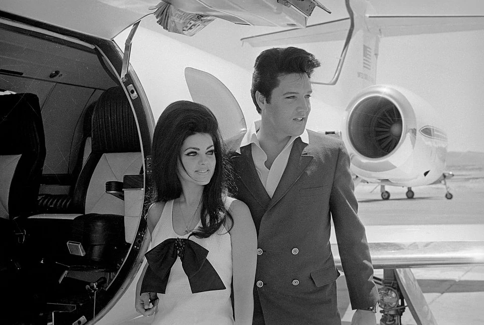 Elvis i Priscilla w 1967 r. 