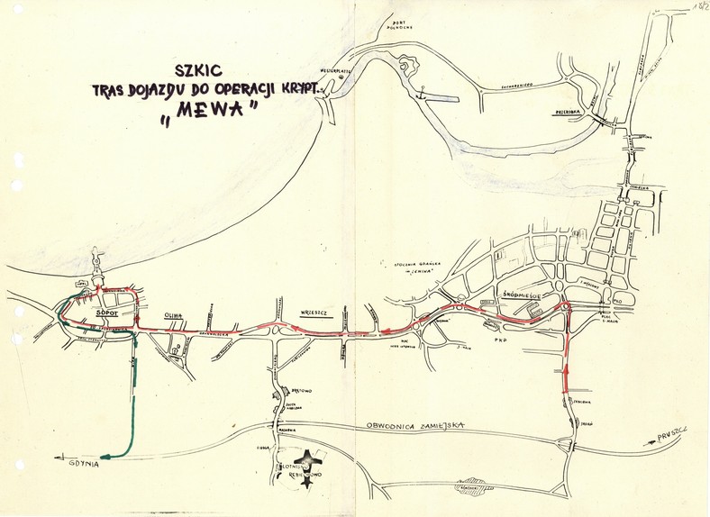 Plany operacji MSW o kryptonimie „Mewa” 