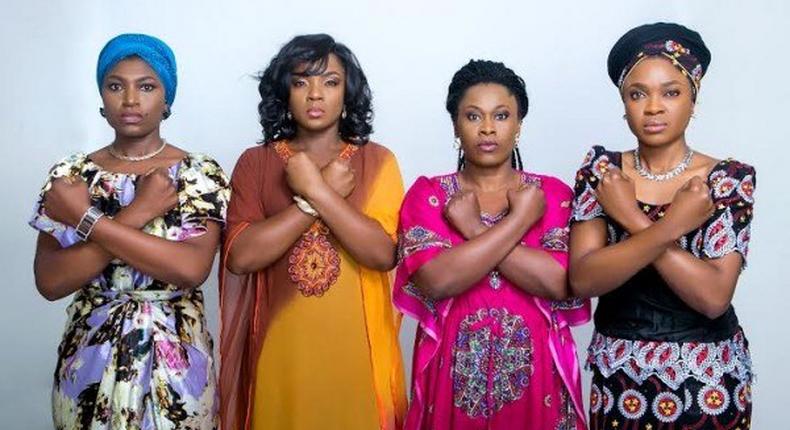 Female cast of Wives on Strike 