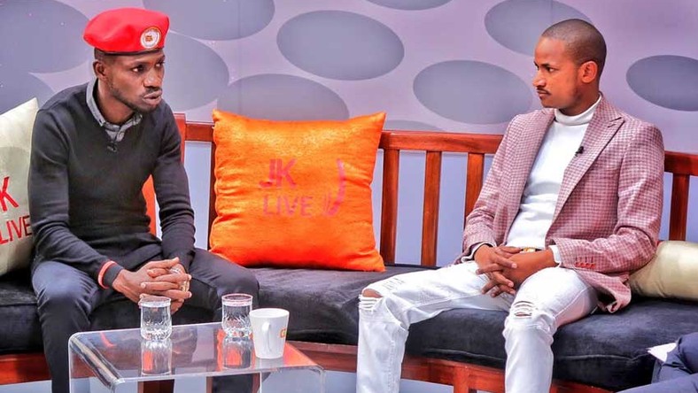 Ugandan legislator Bobi Wine and his Kenyan counterpart Babu Owino