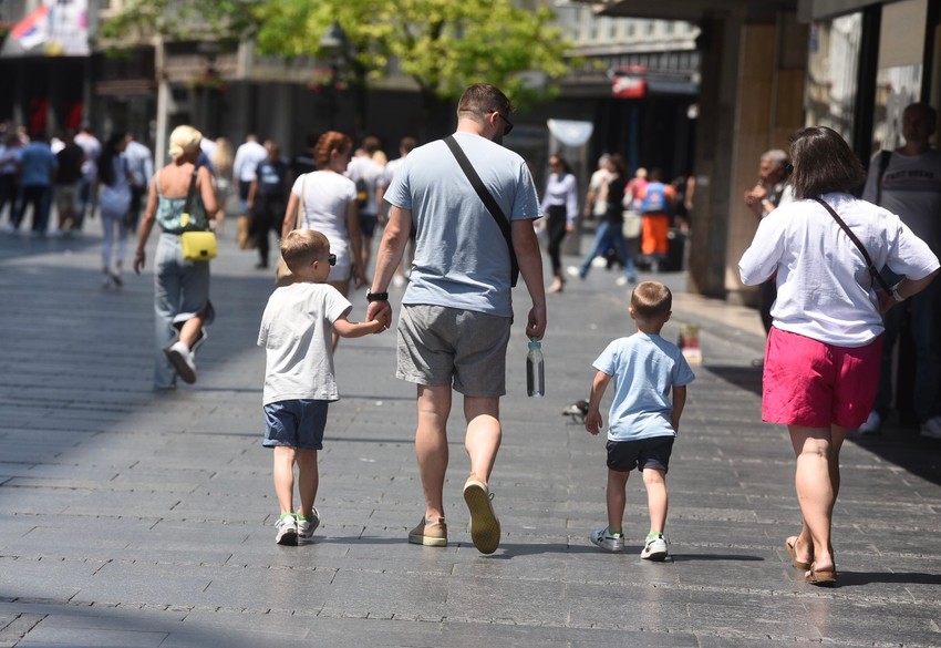 I kada osveži biće toplo, od 25 do 30 stepeni