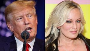Donald Trump and Stormy Daniels.Logan Cyrus / AFP via Getty Images; Phillip Faraone/Getty Images)