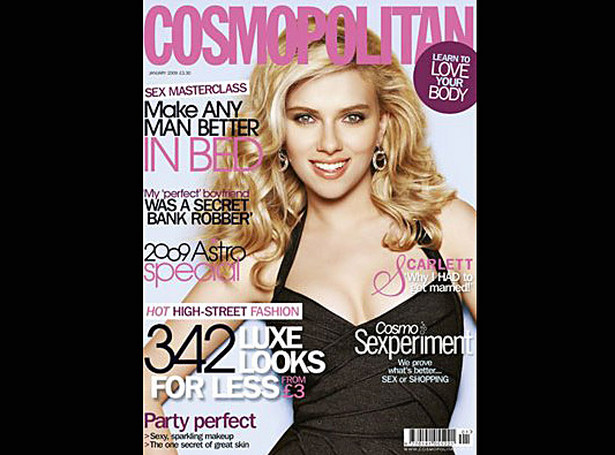 Scarlett Johansson pozywa "Cosmo"