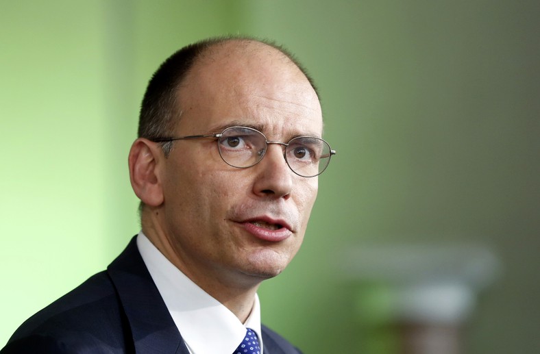 Premier Włoch Enrico Letta.