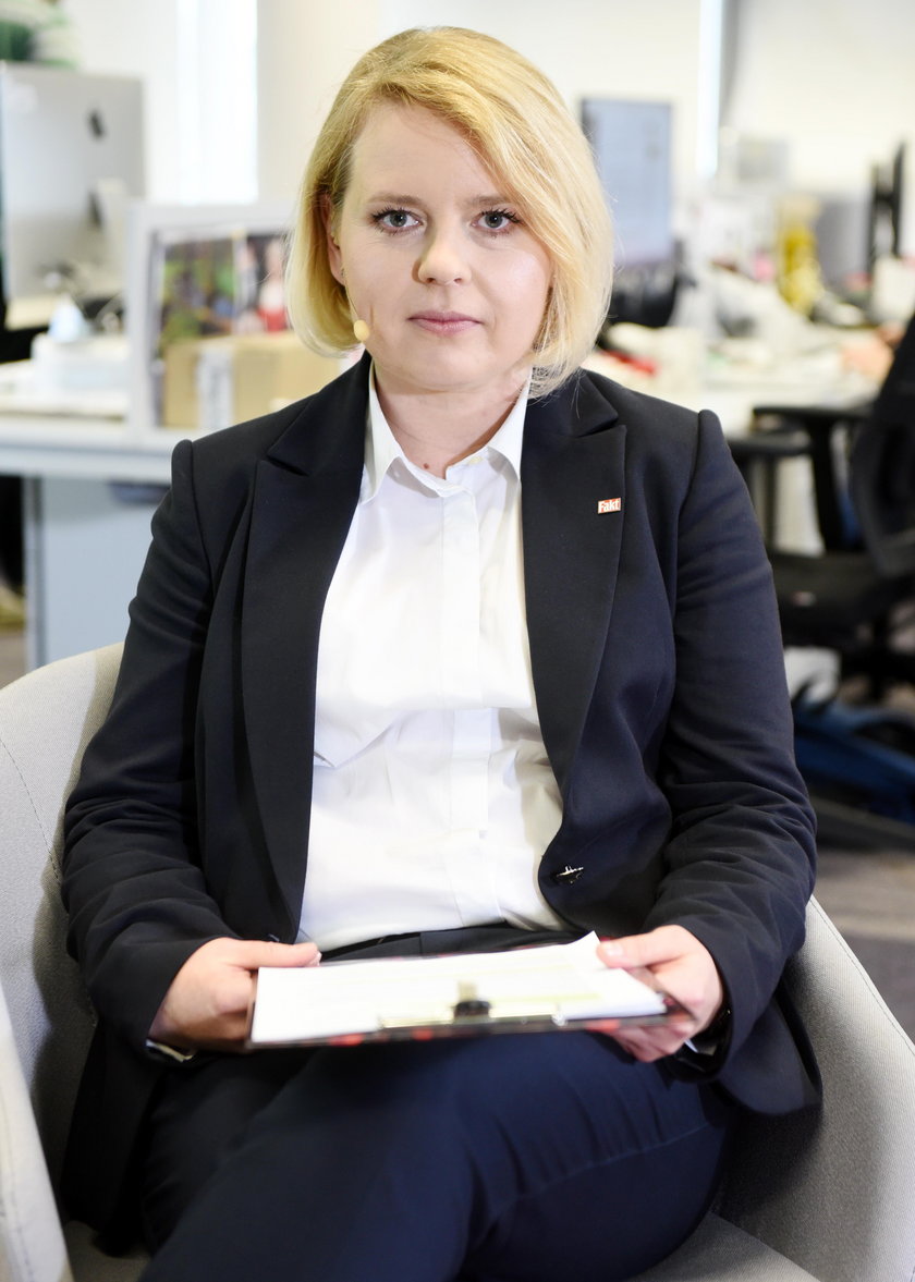 Justyna Węcek, redaktor Faktu