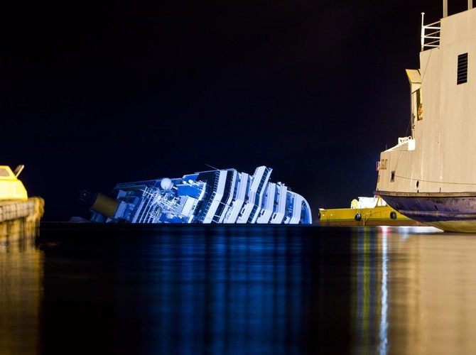 Odpowiedzialnością za wypadek obarcza się kapitana Francesco Schettino