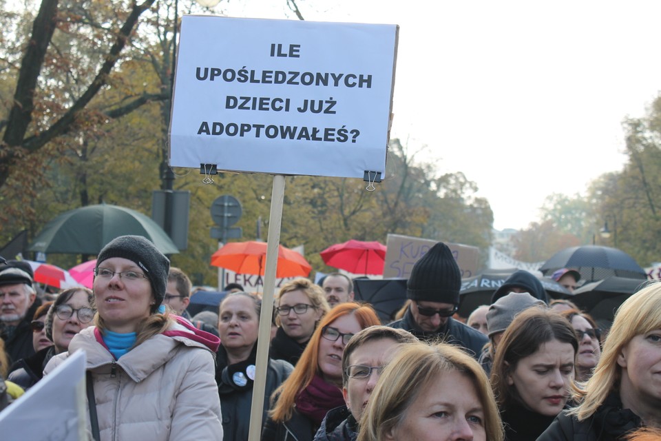 Strajk Kobiet Czarny Protest Sejm. Piotr Halicki 12