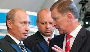 Vladimir Putin i Sergej Ivanov 2007.