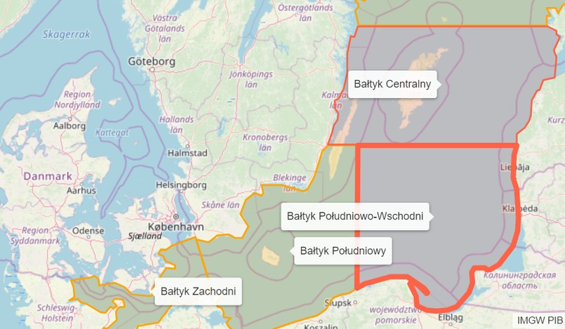 Prognozy dla Morza Bałtyckiego